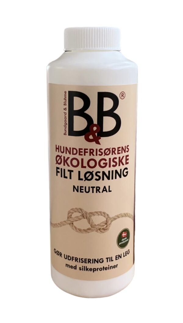 B&B Hundefrisørens Filt løsning - Neutral.